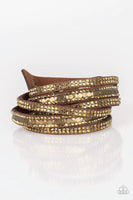 Paparazzi Rock Star Attitude - Bracelet Brass Box 122