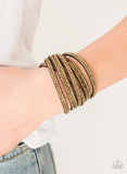 Paparazzi Rock Star Attitude - Bracelet Brass Box 122
