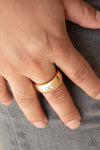 Paparazzi Leading Man - Ring Gold Box 32