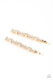 Paparazzi Ballroom Banquet - Gold Hair Clip Box 12