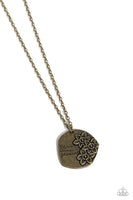 Paparazzi Planted Possibilities - Necklace Brass - Box 32