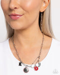 Paparazzi Trendy Trinket - Necklace Red - Box 32