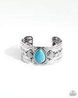 Paparazzi Canyon Cantina - Blue Bracelet - Box 32