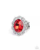Paparazzi Radiant Remembrance - Ring Red Fashion Fix Box 12