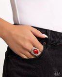 Paparazzi Radiant Remembrance - Ring Red Fashion Fix Box 12