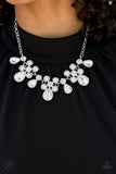 Paparazzi Demurely Debutante - Necklace White - Box 11