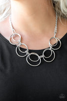 Paparazzi Urban Orbit - Necklace Silver Box 7