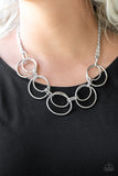 Paparazzi Urban Orbit - Necklace Silver Box 7