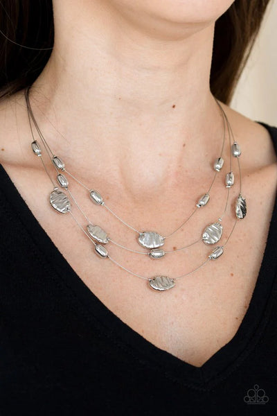 Paparazzi Top ZEN - Necklace Silver Box 7