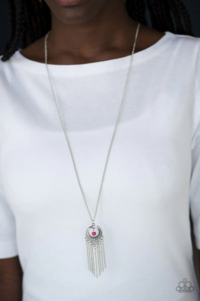 Paparazzi Western Weather - Necklace Pink Box 7