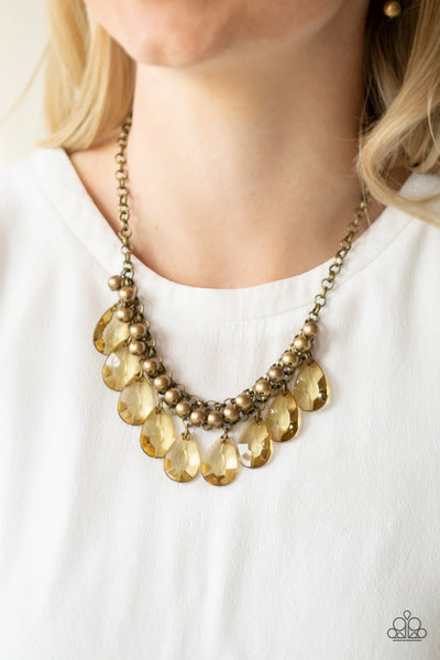 Paparazzi Fashionista Flair - Necklace Copper Box 45