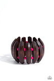 Paparazzi Bora Bora Bauble - Bracelet Pink Box 7