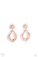 Paparazzi Metallic Mezzanine - Clip-On Earrings Copper Box 7