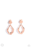 Paparazzi Metallic Mezzanine - Clip-On Earrings Copper Box 7