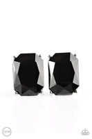 Paparazzi Opera House Hustle - Clip-On Earrings Black Box 7