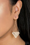 Paparazzi Desert Treasure - Earrings Gold Box 7