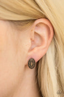Paparazzi Just A Flicker - Earrings Copper Box 7