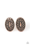 Paparazzi Just A Flicker - Earrings Copper Box 7