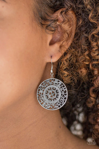 Paparazzi Say You Wheel - Earrings Silver Box 7