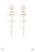Paparazzi Living a Wealthy Lifestyle - Exclusive Earrings Gold Box 7