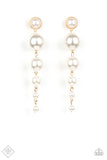 Paparazzi Living a Wealthy Lifestyle - Exclusive Earrings Gold Box 7