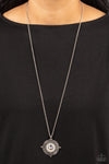 Paparazzi Compass Composure - Multi Iridescent Necklace Box 11