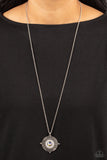 Paparazzi Compass Composure - Multi Iridescent Necklace Box 11