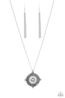 Paparazzi Compass Composure - Multi Iridescent Necklace Box 11