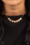 Paparazzi Slimmer Glimmer - Necklace Gold Box 11