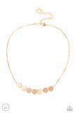 Paparazzi Slimmer Glimmer - Necklace Gold Box 11