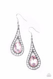Paparazzi A-Lister Attitude - Iridescent Earrings Pink Box 11