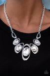 Paparazzi Hypnotic Twinkle - Necklace White Box 11