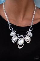 Paparazzi Hypnotic Twinkle - Necklace White Box 11