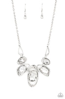 Paparazzi Hypnotic Twinkle - Necklace White Box 11