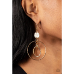Paparazzi Mechanical Mecca - Earrings Gold Box 11