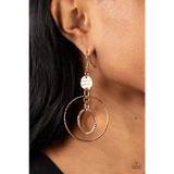 Paparazzi Mechanical Mecca - Earrings Gold Box 11
