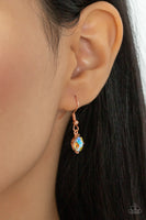 Paparazzi Lavishly Loaded - Iridescent Necklace Copper Box 11