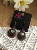 Paparazzi Mojave Mesquite - Exclusive Earrings Copper Exclusive Box 11