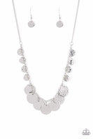Paparazzi CHIME Wrap - Exclusive Necklace Silver Box 11