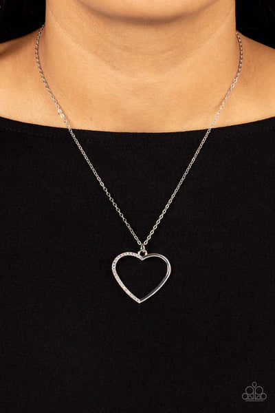 Paparazzi Love to Sparkle - Exclusive Necklace Iridescent Multi Box 11
