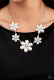 Paparazzi Fiercely Flowering - Exclusive Necklace White Box 11