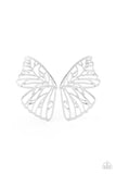 Paparazzi Butterfly Frills - Exclusive Earrings Silver Box 11
