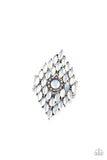 Paparazzi Incandescently Irresistible - Exclusive Ring White Iridescent Box 11