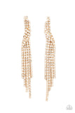 Paparazzi Cosmic Candescence - Exclusive Earrings Gold Box 11