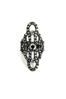 Paparazzi Futuristic Free Spirit - Exclusive Ring Black  Box 48