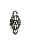 Paparazzi Futuristic Free Spirit - Exclusive Ring Black  Box 48