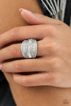 Paparazzi Red Carpet Redux - Exclusive Ring White Box 48
