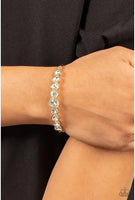 Paparazzi Lusty Luster - Exclusive Bracelet Gold Box 48