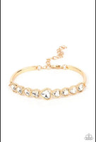 Paparazzi Lusty Luster - Exclusive Bracelet Gold Box 48