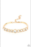 Paparazzi Lusty Luster - Exclusive Bracelet Gold Box 48